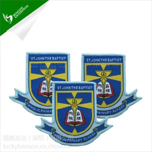 班森辅料直销 服饰织唛章 背面过胶 背面魔术贴