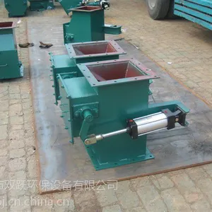 气动翻板阀 双层电动卸灰阀 重锤翻板阀双跃特推