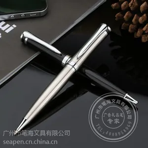 笔海笔顶可做LOGO滴胶 ***金属圆珠笔旋动 酒店专用圆珠笔 商务笔厂