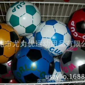 供应厂家直销 PVC玩具足球 儿童足球 8.5\'‘球 定制各种样式 批发 工厂
