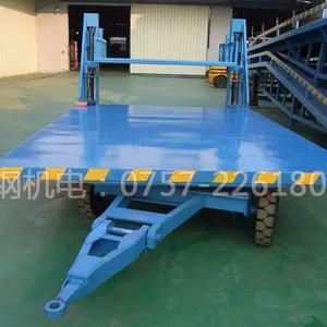 1-5吨中德重科轻型全挂平板运输拖车厂家直销