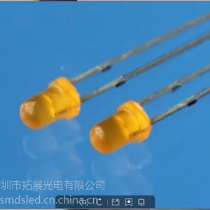 LED直插灯珠 257蓝发蓝 短脚 价格优惠 欢迎洽谈