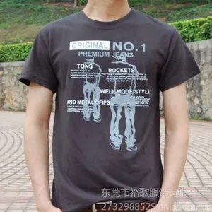 供应库存跑量男t 便宜t恤批发