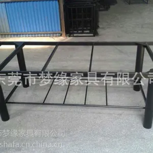 热销 按摩床 中式铁架按摩床 耐磨PU皮床垫 可拆装铁架按摩床 推拿床