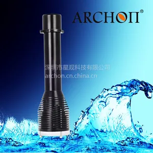 供应ARCHON奥瞳专业潜水手电筒D22 防水100米 ***光 1000流明 远射 聚光 正品