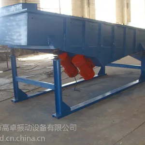 高卓振动专业生产精细生石灰,多层排渣除杂筛直线筛