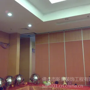 新疆折叠门乌鲁木齐折叠式活动隔断屏风新疆酒店移门