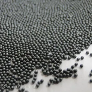 合金铸钢丸S110:钢丸钢砂价格 抛丸机用钢丸 江苏钢丸价 山东嵩淮钢丸厂家