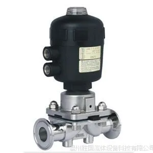 供应G681F不锈钢隔膜阀,卫生级气动隔膜阀,快装气动隔膜阀