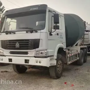 二手搅拌车二手罐车二手豪沃水泥罐车