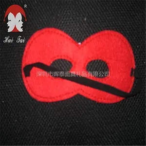 晖泰儿童面具批发新款手绘布料半脸面具万圣节面具批发