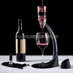 供应Magic Decanter快速醒酒器 红酒醒酒器 厂家直销 酒具礼品 花洒三重套装LFK-002B