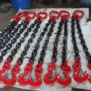 鑫力优质合金钢起重链条索具 1吨5吨10吨20吨50吨链条索具
