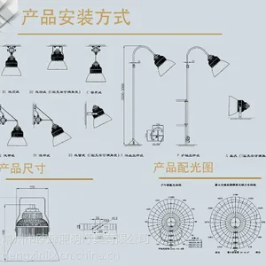 江苏欧辉100W大功率防爆矿用灯/LED广照灯价格/防爆投光灯图片