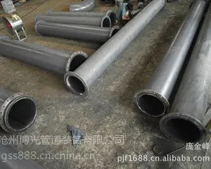 十堰电厂衬胶钢管标准/水处理衬胶钢管报价
