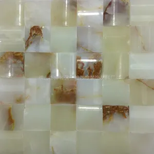 拱形马赛克 CHA002 玉石马赛克三维四度