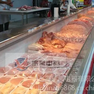 超市鲜肉保鲜柜价格 雨润双汇品牌鲜肉柜定制 风直冷鲜肉柜定制