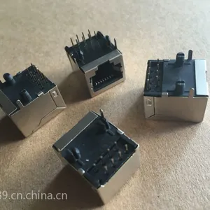 网络插座8P8C,8P测试母座,8P8C连接器,PCB插座,RJ45屏蔽头母头