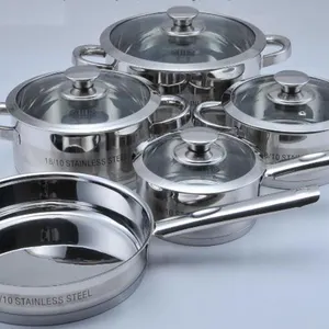 大型实力不锈钢锅具生产厂家 贴牌锅具套装