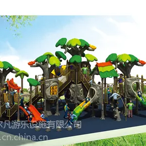 重庆菲尔凡供应大型户外工程塑料儿童组合滑梯FEF-8102