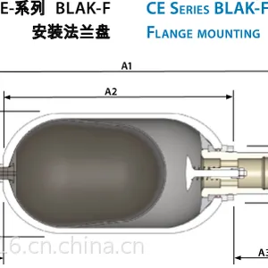 罗特CE认证安装法兰盘皮囊式蓄能器
