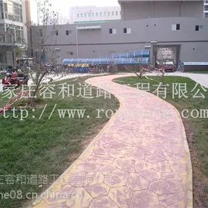 邯郸市小区路面施工铺装 透水路面工程施工