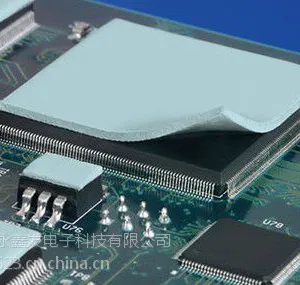 昆山硅胶垫厂供应主机电子(CPU)散热硅胶垫片