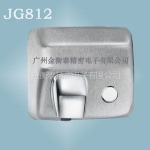 供应供应自动感应干手机大功率干手机 不锈钢拉丝烘手器JG812