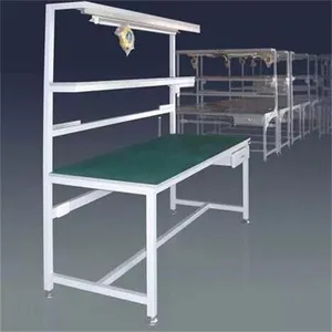 供应振铵PVC防静电工作台 木板线工作台 流水线工作台