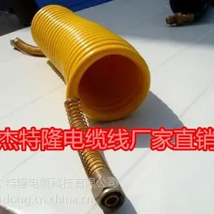 杰特隆纯铜国标弹簧电线螺旋线10*1.5平方,长度自定