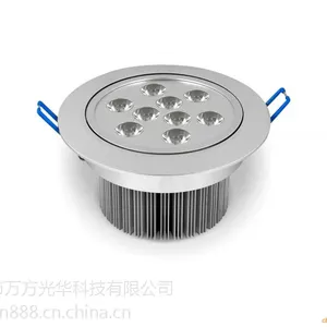vinhon7W18WԲ�ε���ƻ���led��صƿɵ��Ƕȹ㳡cob��ص�underground