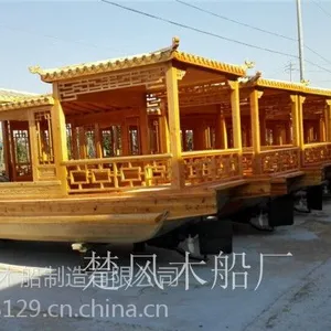 木船制造哪家强,买船就来找楚风,画舫,江苏制船厂