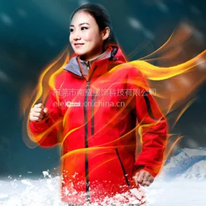 女装智能 加热冲锋衣 南耀热力星 厂家 直销