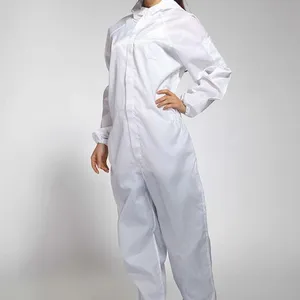 芜湖防静电连体服连帽 防静电连体无尘服 防静电连体服带帽 防静电连体工作服