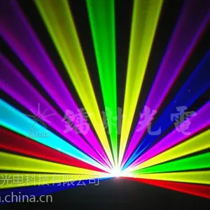 广州镭射光电15wRGB彩色激光灯