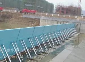 液压坝 液压自动控制升降活动坝 钢坝 混凝土活动坝