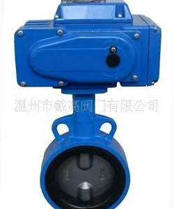 供应铸钢电动对夹式软密封蝶阀D973H/X-16