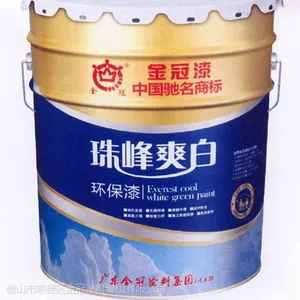 供应金冠珠峰爽白环保墙面漆