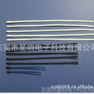 供应环氧封装小黑头NTC温度传感器/49.12K1%精度环氧封装热敏电阻