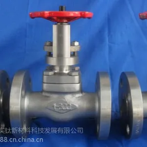 钛合金高端产品***品精密铸造法兰阀门