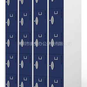 供应20门多功能储物柜 商场储存柜 钢制员工鞋柜