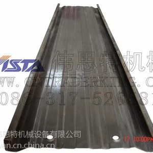 河北沧州全自动镀锌网孔板压型设备 金属网孔防沙防尘板压型机械