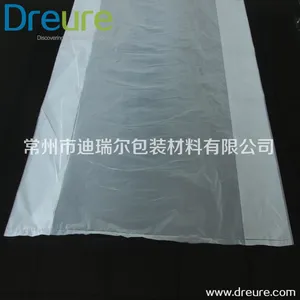 70*50cm低压塑料薄膜袋，插边包装袋，单层2丝，复合食品级要求