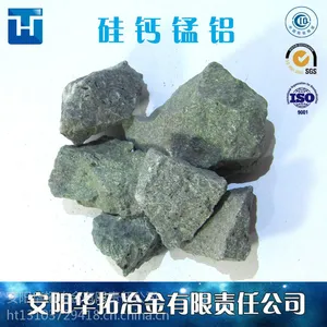 硅钙锰铝 生产厂家 安阳华拓冶金 供应合金硅钙锰脱氧剂