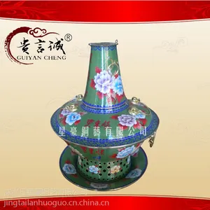 直径30cm 景泰蓝火锅 木炭火锅 景泰蓝木炭火锅
