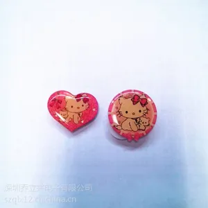QL卡通电子闪光胸针/发光胸针/LED闪灯/胸章晚会舞会