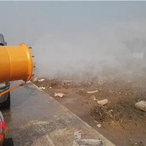 苏州建筑工地远射程炮筒喷雾机降尘有实效