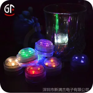 供应LED发光潜水灯 遥控防水蜡烛灯 led潜水蜡烛潜水灯