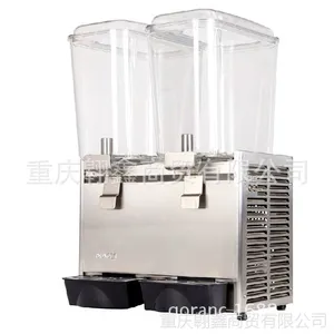 供应东贝LRP182D-W双缸冷热饮果汁机 双缸冷热饮料机 双缸果汁机