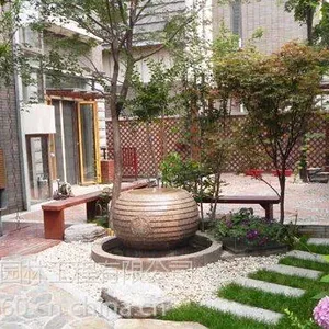 承接邹城别墅庭院整体景观规划设计与施工